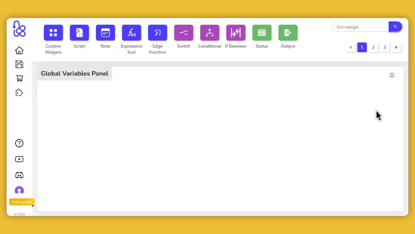 Global Variables Panel