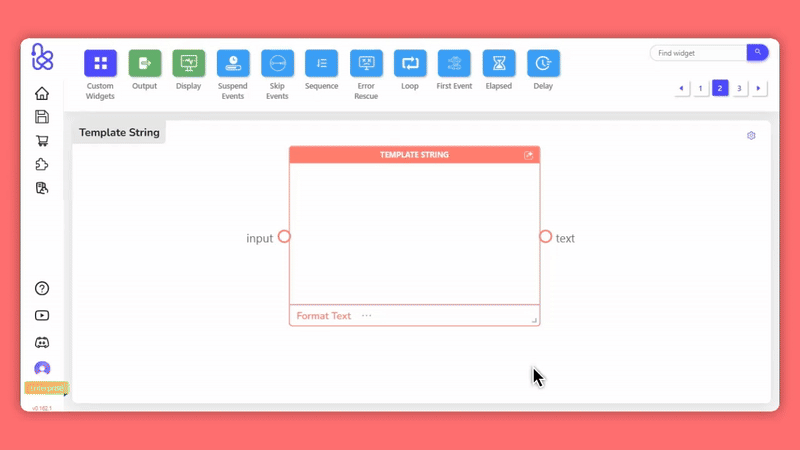 Template String Settings