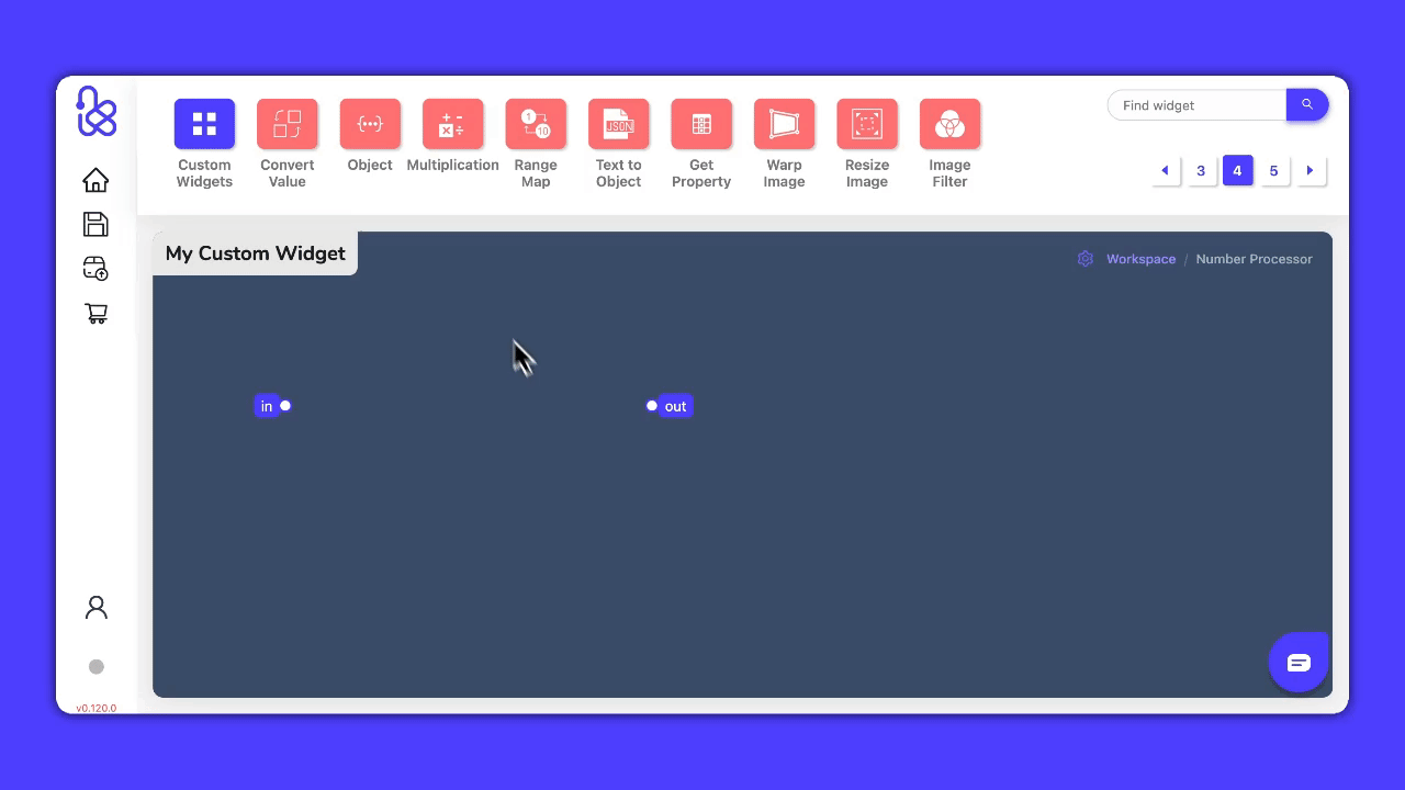 Creating custom widget logic